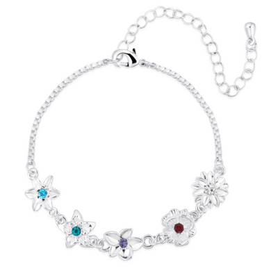 Gepersonaliseerde Geboortebloem Armband